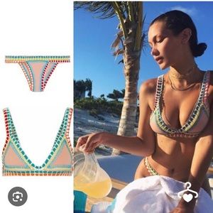 Kiini Luna Bikini Bottom as seen on Bella Hadid size Medium